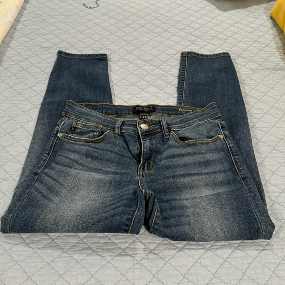 Judy Blue Relaxed Fit Denim Jeans